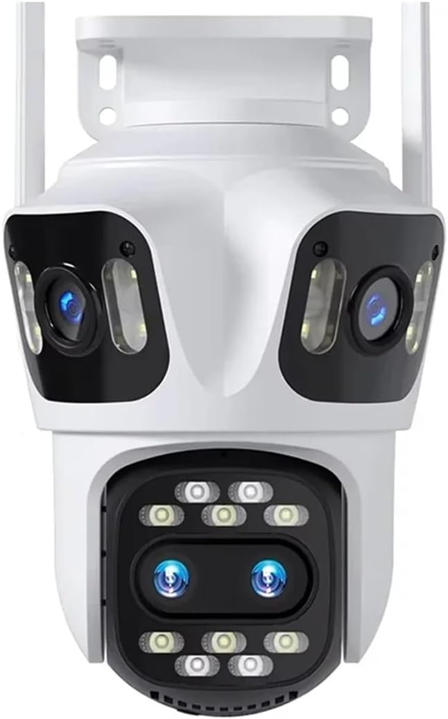 Lenyes 8K Outdoor 4-Lens PTZ Security Camera | كاميرا مراقبة لينيس 8K خارجية بـ4 عدسات PTZ