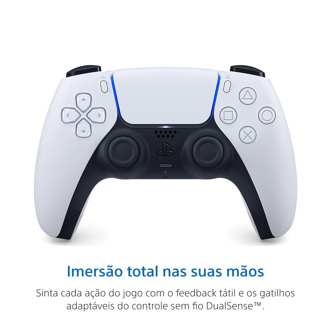 يد تحكم بلايستيشن 5 لاسلكية - PS5 DualSense Wireless Controller - White