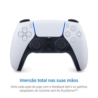 يد تحكم بلايستيشن 5 لاسلكية - PS5 DualSense Wireless Controller - White