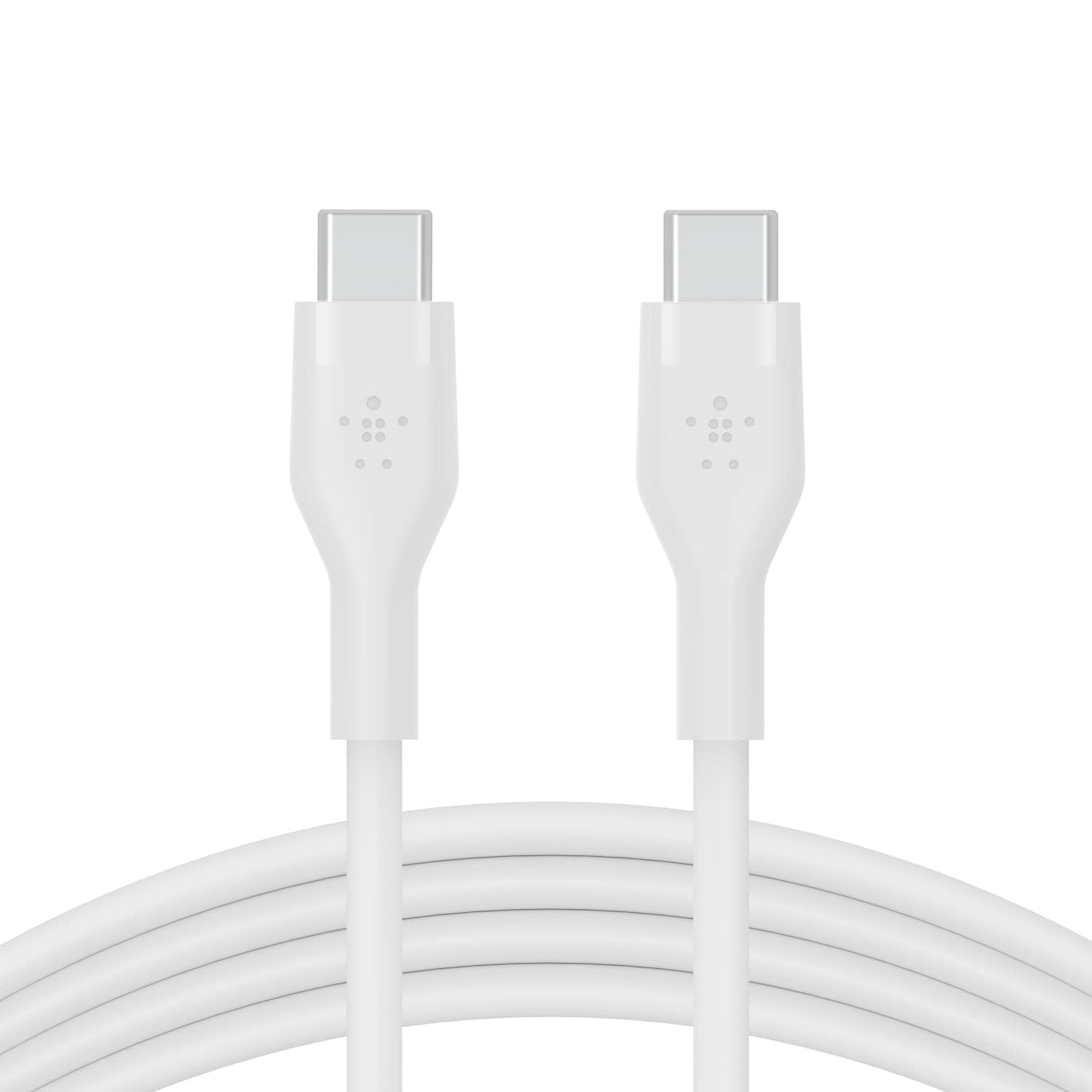 كيبل بيلكن سيليكون تايب سي الى تايب سي بطول 1 متر | Belkin USB-C to USB-C Silicone Cable 1M