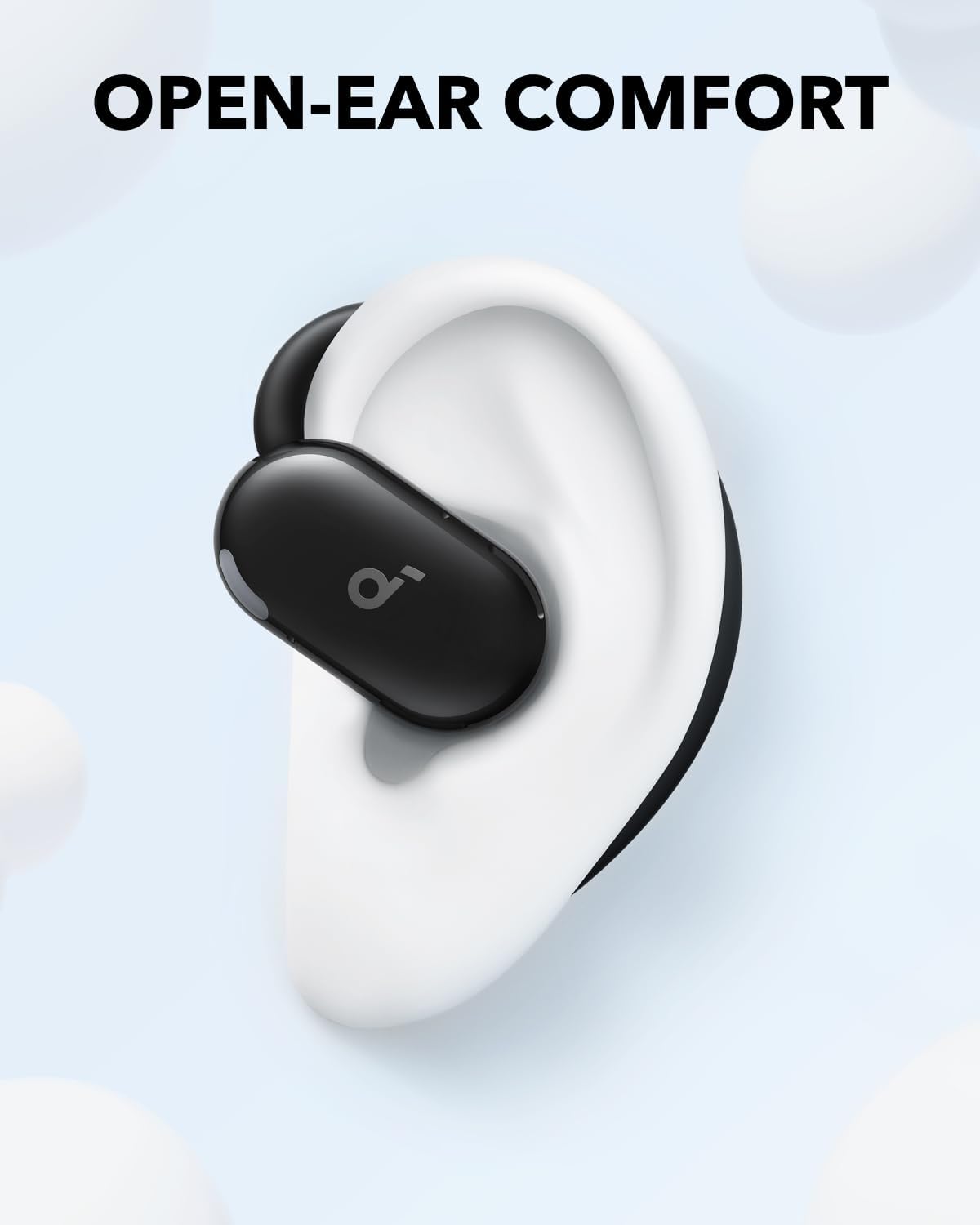 سماعات انكر ساوندكور V20i اللاسلكية بتصميم الاذن المفتوحة تشغيل حتى 36 ساعة | Anker Soundcore V20i by Anker Open-Ear Wireless Headphones, 36H Playtime