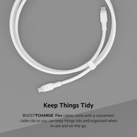 كيبل بيلكن سيليكون تايب سي الى تايب سي بطول 1 متر | Belkin USB-C to USB-C Silicone Cable 1M