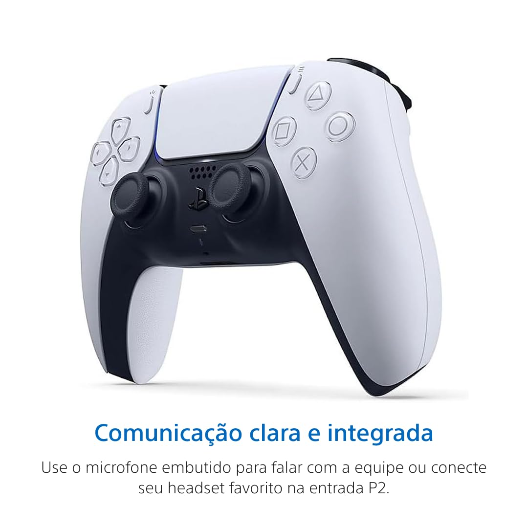يد تحكم بلايستيشن 5 لاسلكية - PS5 DualSense Wireless Controller - White