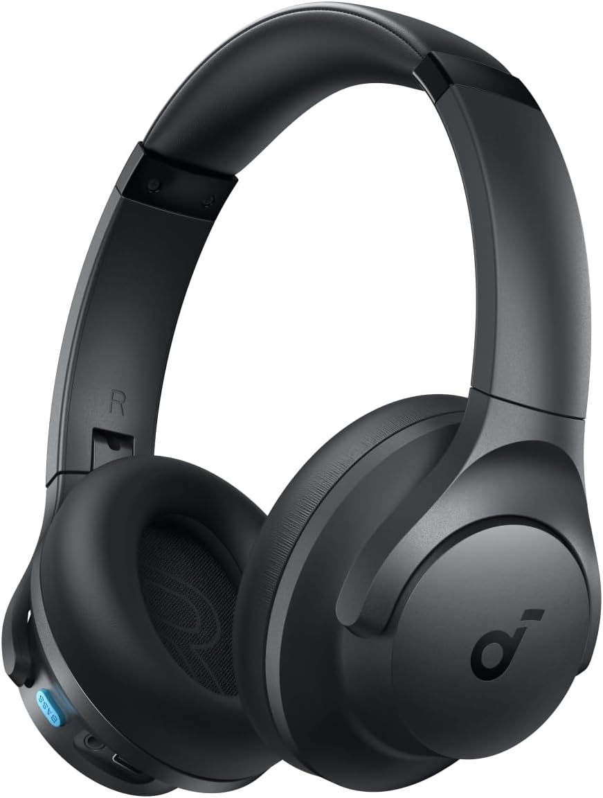 سماعة انكر ساوندكور Q11i اللاسلكية فوق الاذن, تشغيل حتى 60 ساعة | Anker Soundcore Q11i Wireless Over-Ear Bluetooth Headphones, 60H Playtime