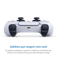 يد تحكم بلايستيشن 5 لاسلكية - PS5 DualSense Wireless Controller - White