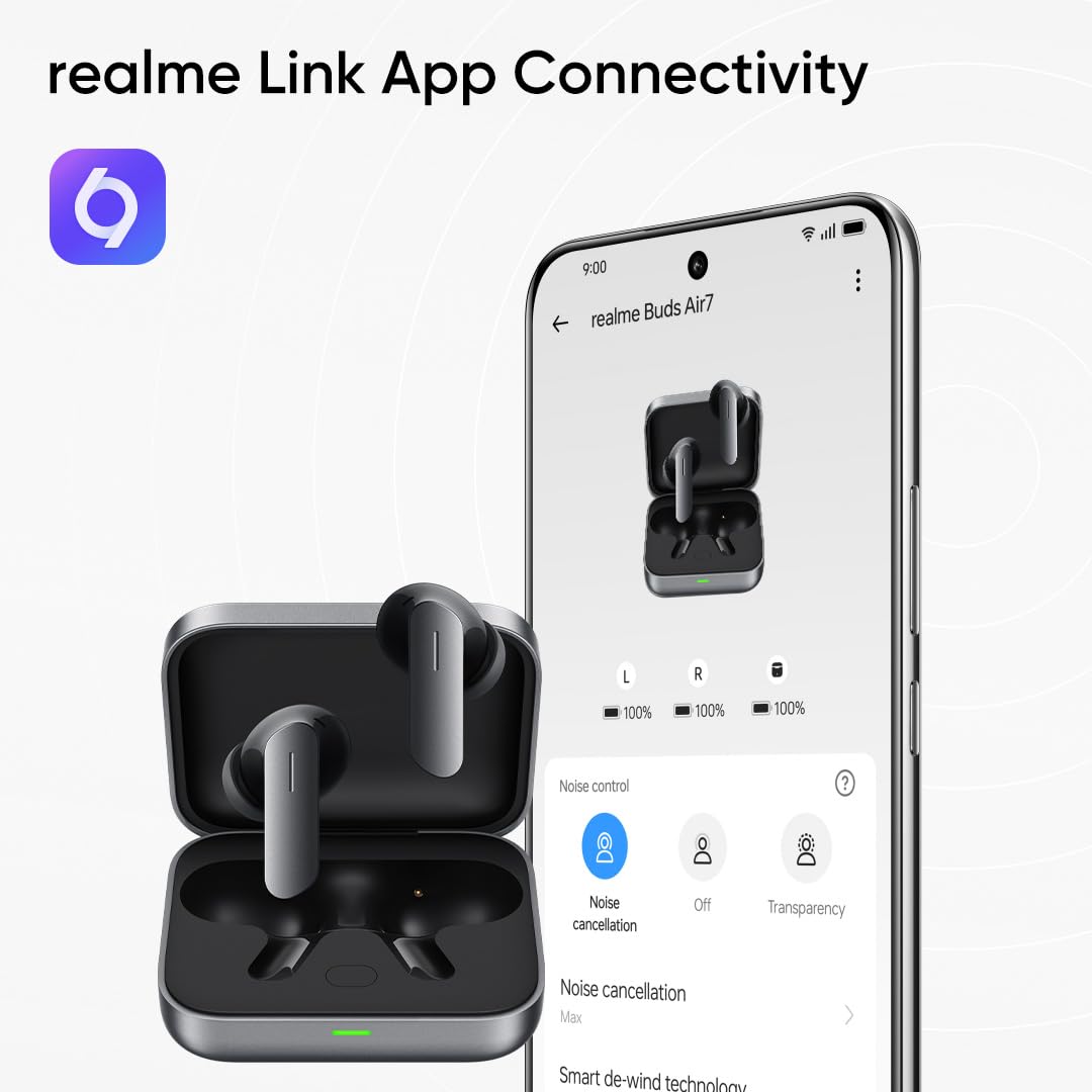 سماعات ريلمي اللاسلكية realme Earbuds Air 7 True Wireless