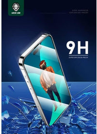 Green Lion 3D Desert Round Edge Glass Screen Protector for iPhone 13 Pro Max/14 Plus (6.7") - زجاج حماية جرين ليون ثري دي ديزرت