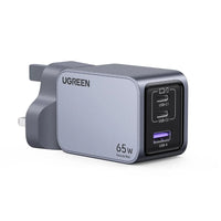 UGREEN Nexode Pro 65W GaN Fast Charger USB-A + 2×USB-C | شاحن نيكسود برو 65 واط يو جرين