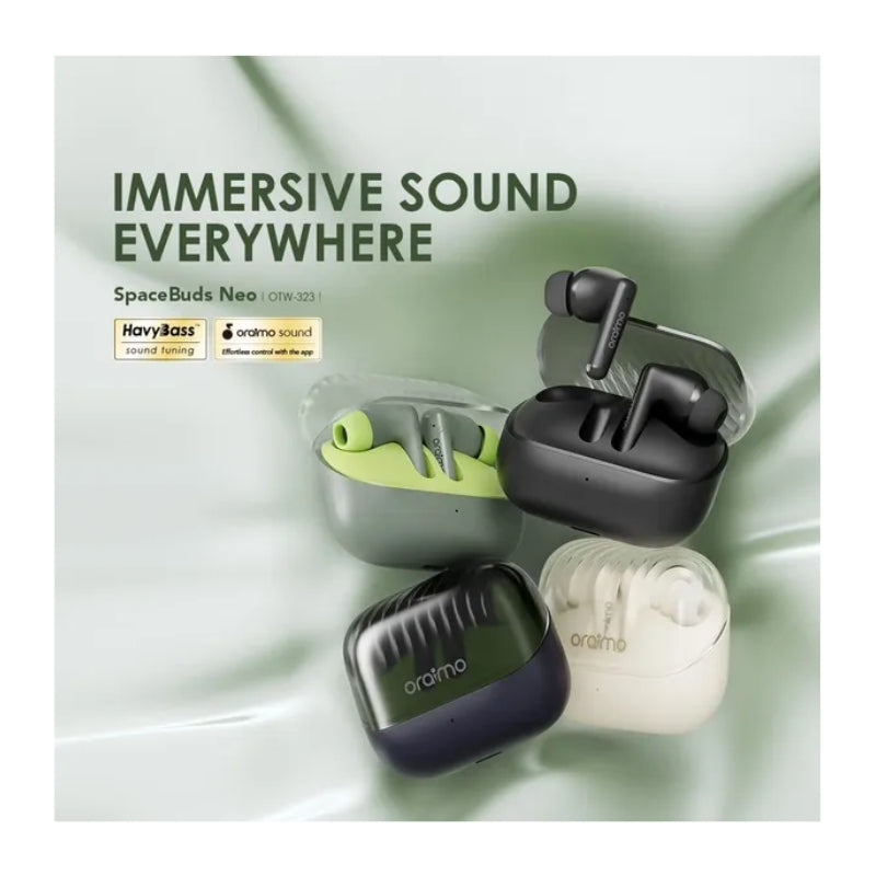 سماعات اورايمو SpaceBuds Neo+ اللاسلكية | Oraimo SpaceBuds Neo+ OTW-323P TWS Earphone