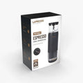 ماكينة إسبريسو محمولة LePresso مع مقياس حرارة حراري – أسود | LePresso Portable Espresso Machine with Thermal Meter – Black