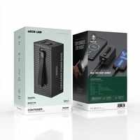 باور بانك جرين لايون كونتينر سعة 10000 مللي أمبير - أسود | Green Lion Container 10000mAh Power Bank - Black