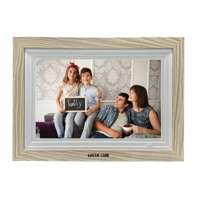 Green Lion Digital Picture Frame Touch 10.1 Inch Wooden GNDGPICFRM - Main