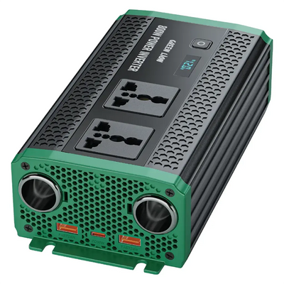 Green Lion GC-350 Car Inverter Black GNGC350CRINBK - Main