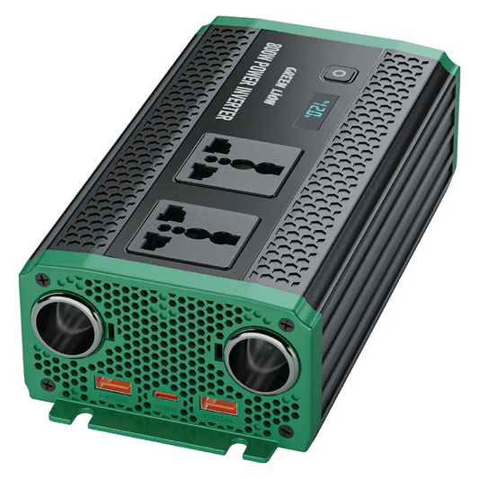 Green Lion GC-350 Car Inverter Black GNGC350CRINBK - Main