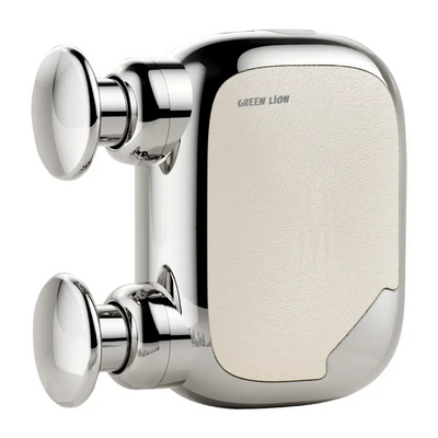 Green Lion Mini Flex Dual-Head Massage Gun Silver GNMINFLXMGSL - Main