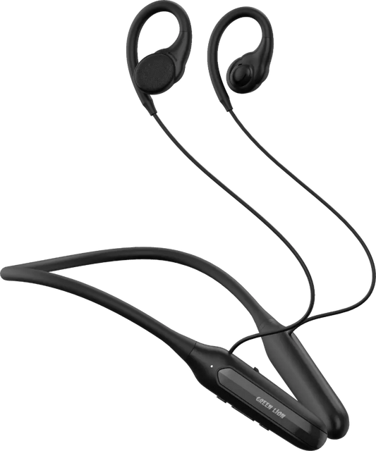 Green Lion Spirit Open-Ear Neckband Black GNNB12BANDBK - Main