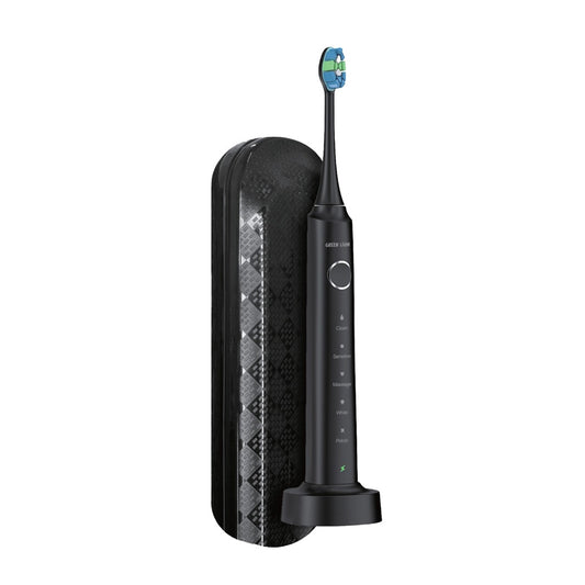 Green Lion Smart Brush Rechargeable Toothbrush Black GNSMBRSHBK - Main