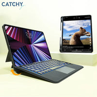 حافظة آيباد ماج تاتش مع لوحة مفاتيح مغناطيسية 10.9/11 إنش | Mag Touch iPad Keyboard Case 10.9/11 inch Magnetic
