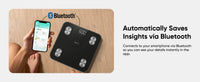 ميزان ذكي انكر يوفي A1, قياس 12 مؤشرا صحيا, اتصال بلوتوث | Anker Eufy Smart Scale A1 Black – 12 Body Metrics, Bluetooth, App Sync