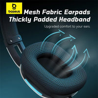 سماعات جيمنج Baseus GoPlay 1+ Max Gaming Headphones White