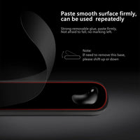 Baseus Peas Cable Clip Black - منظم كابلات مغناطيسي أسود