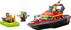 LEGO City Fire Rescue Boat 60373 - set image