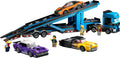 ليغو سيتي شاحنة نقل السيارات مع سيارات رياضية | LEGO City Car Transporter Truck with Sports Cars 60408