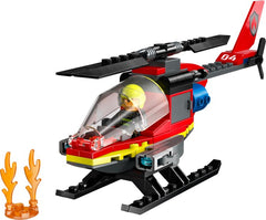 LEGO City Fire Rescue Helicopter 60411 - set image