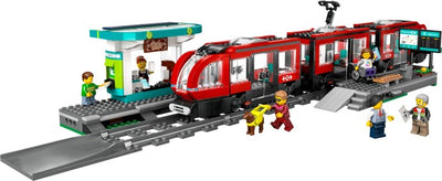 LEGO City Downtown Streetcar and Station 60423 - set image