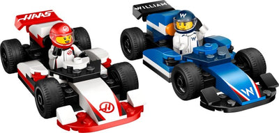 LEGO City F1® Williams Racing & Haas F1® Race Cars 60464 - set image