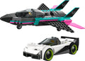 ليغو سيتي الطائرة النفاثة ضد السيارة | LEGO City Jet vs. Car 60489
