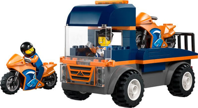 LEGO City Motorcycle Transporter 60491 - set image