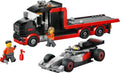 ليغو سيتي شاحنة عرض F1 مع سيارة أودي | LEGO City F1® Display Truck with Audi F1® Race Car 60493