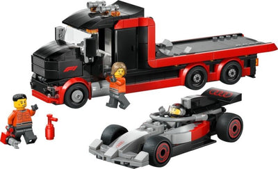 LEGO City F1® Display Truck with Audi F1® Race Car 60493 - set image