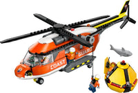ليغو سيتي مروحية خفر السواحل | LEGO City Coast Guard Helicopter 60503