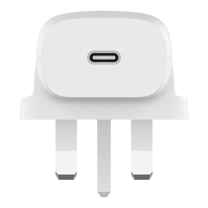 شاحن جداري بيلكن BoostCharge بمنفذ تايب سي وبقدرة شحن 20 واط | Belkin BoostCharge USB-C Wall Charger 20W