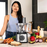 محضرة طعام Cecotec Paprika 1300 بقوة 2000 واط متعددة الاستخدامات | Cecotec Paprika 1300 Food Processor 2000W