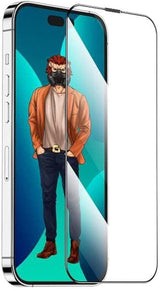 Green Lion 3D Desert Round Edge Glass Screen Protector for iPhone 13 Pro Max/14 Plus (6.7") - زجاج حماية جرين ليون ثري دي ديزرت