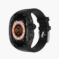 حزام سيليكون مع غطاء حماية من جرين لايون للساعات الذكية بحجم 49 ملم  | Green Lion La Royal Silicone Strap Case Watch 49mm