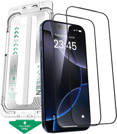 UGREEN Screen Protector for iPhone 17 Pro Max 2-Pack | واقي شاشة يو جرين لآيفون 17 برو ماكس - عبوتين