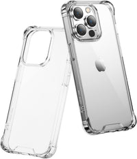 Green Lion Rocky Series 360° Anti-Shock Case for iPhone 14 Pro Max ( 6.7" ) - Clear | كفر جرين ليون روكي سيريز حماية 360 درجة ضد الصدمات آيفون 14 برو ماكس - شفاف