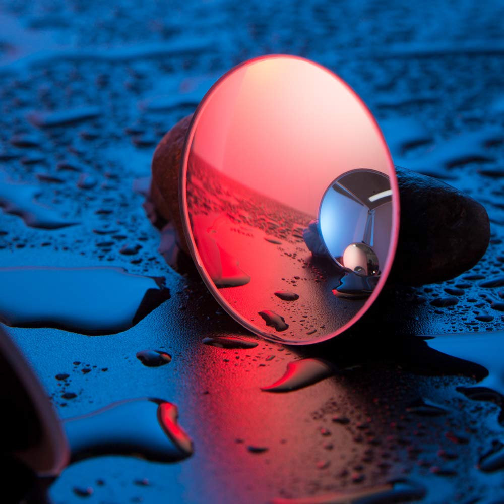 Baseus Full-view Blind-spot Mirror 2x Round Extra Rear Mirror - مرآة النقطة العمياء الدائرية من بيسوس