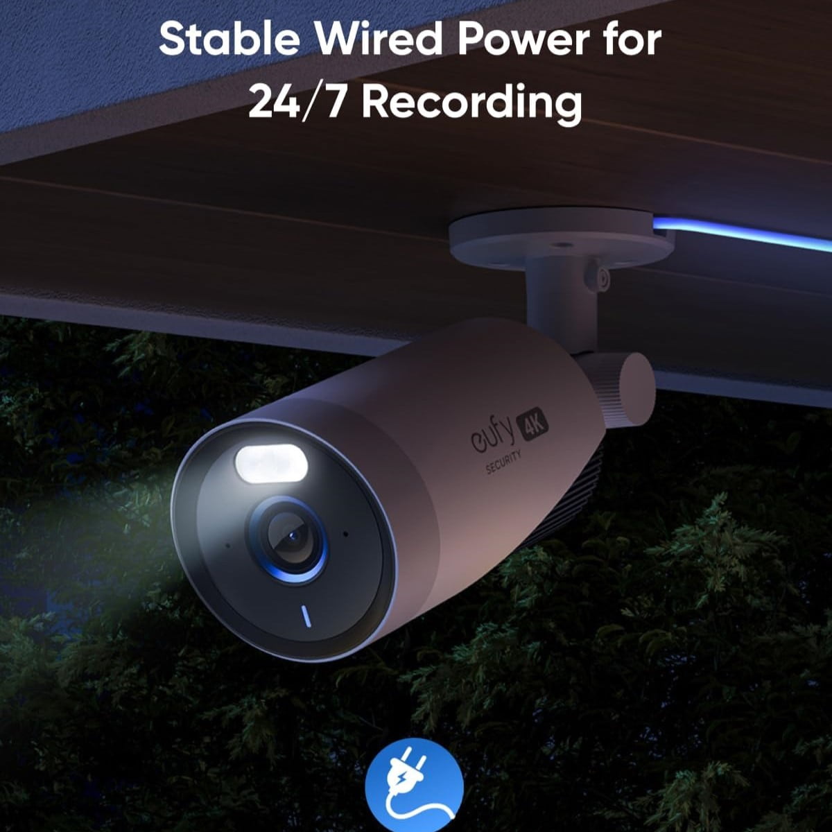 Anker eufyCam E330 Kîteya 4-Kamera Profesyonel - Spî