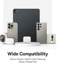 Baseus Palm Charger 1C 20W UK White with Cable C→iP 20W 1m - شاحن بيسوس بالم 20 واط أبيض مع كابل