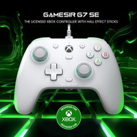 يد تحكم جيم سير G7 SE لإكس بوكس - أبيض + شهر جيم باس مجاناً | GameSir G7 SE Xbox Joystick - White + 1 Month Game Pass