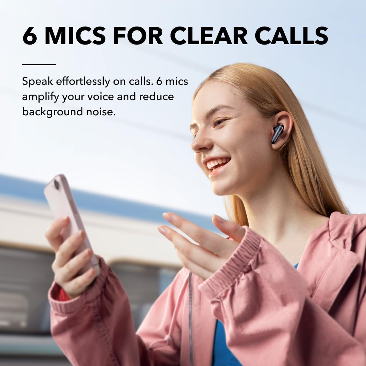 سماعات أنكر ساوندكور Liberty 4 NC اللاسلكية بخاصية الغاء  الضوضاء | Anker Soundcore Liberty 4 NC Wireless Earbuds 98.5% Noise Reduction