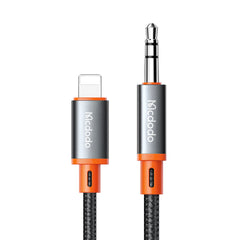 كيبل مكدودو من لايتننغ إلى 3.5 ملم بطول 1.2 متر | Mcdodo Cable Lightning to 3.5mm AUX Jack 1.2m