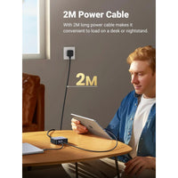 شاحن مكتبي يوجرين نيكسود GaN 65 واط 4 منافذ للابتوب والهواتف | UGREEN USB C Charger 65W Plug GaN Fast Desktop Charger Nexode 4-Port