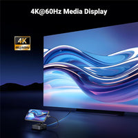 UGREEN USB C Hub, 4-in-1 Magnetic USB C to HDMI Adapter 4K@60Hz, 100W PD Charging, Foldable Portable USB C Adapter | محول يو جرين USB C هب 4 في 1 مغناطيسي HDMI 4K@60Hz شحن سريع 100W قابل للطي