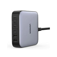 UGREEN 200W USB C Charger Nexode 6-Port GaN Desktop Charging Station | شاحن يوجرين نيكسود 200 واط 6 منافذ تقنية جان محطة شحن مكتبية